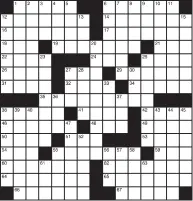  ??  ?? Puzzle by Gerry Wildenberg 6/29/17