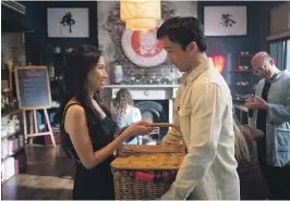  ?? ?? Kiwi actor Yoson An stars opposite Shuang Hu in Five Blind Dates / Supplied