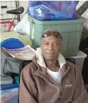  ?? | MARK BROWN/ SUN- TIMES ?? Donald King is one of the 75 homeless people living under North Lake Shore Drive chosen for a pilot city project to find them housing. “They’re going slow, but it’s a process,” King said. “You’ve got to be patient.”