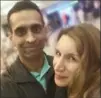  ?? FACEBOOK/ELANA SHAMJI ?? Mohammed Shamji has been charged with murder in the death of his wife Elana Fric-Shamji.