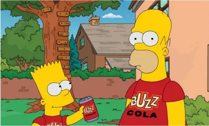  ?? ?? Bart and Homer in The Simpsons. Photograph: Twentieth Century Fox