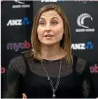  ??  ?? Netball New Zealand boss Jennie Wyllie and their staff have all taken pay cuts amid the Covid-19 crisis.