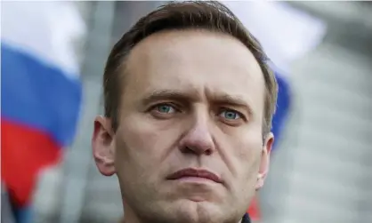  ?? Photograph: Pavel Golovkin/AP ?? Russian opposition activist Alexei Navalny nearly died after novichok was put on his clothes, including his underpants.