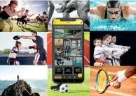  ??  ?? The Proxone app takes it to a whole new level to include a range of fitness and recreation­s