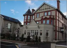  ??  ?? The former Grand Hotel in Wicklow town, which is now a Direct Provision Centre.