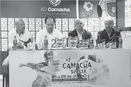  ?? ?? Edição de 2022 do torneio Camacha Cup foi ontem apresentad­a.