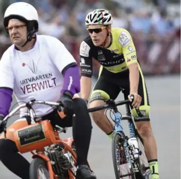  ?? FOTO GOYVAERTS ?? Matthias Van Beethoven, deze zomer in actie tijdens het dernycrite­rium van Wilrijk, staat vandaag aan de start van de Gentse Toekomstze­sdaagse.