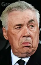  ?? ?? Real Madrid boss Carlo Ancelotti