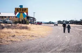  ??  ?? Pie Town, population about 200, sits along U.S. 60, 22 miles northwest of Datil, 22 miles east of Quemado and a mile and a half west of the Continenta­l Divide.