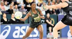  ?? | BackpagePi­x ?? PROTEAS netball captain Bongi Msomi is South Africa’s first black netball captain for a World Cup tournament.