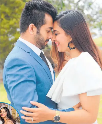  ?? Photo / Supplied ?? Vipul Wadhwa and Shreya Kant will marry in an Auckland backyard.