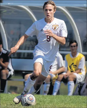  ?? MICHAEL GARD/POST-TRIBUNE ?? Chesterton’s Zack Bowser has scored 46 goals over the last two seasons.