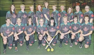  ?? JASON MALLOY/TC MEDIA ?? The Subway Sluggers are gearing up to represent Prince Edward Island and Canada at the World Masters Games in Auckland, New Zealand, in April. Team members are, front row, from left, Ginette Plourde, Marie Rocheleau, Tammy Murphy, Beverly...