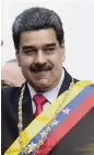  ?? MATIAS DELACROIX AP ?? Nicolás Maduro