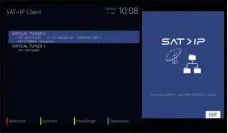  ??  ?? Wenn ein Sat-ip-server im Heimnetz vorhanden ist, lässt sich dieser problemlos als virtueller Tuner einbinden