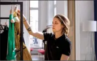  ??  ?? Maureen (Kristen Stewart) works for a celebrity fashionist­a in Paris in Olivier Assayas’ supernatur­al thriller Personal Shopper.