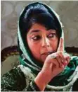  ?? AP ?? Mehbooba Mufti