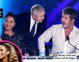  ??  ?? Nicole, Louis and simon will be judges