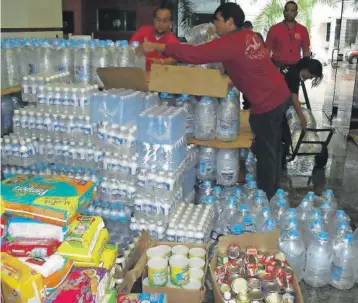  ??  ?? Campeche pone a disposició­n 5 Centros de Acopio y Donaciones para ayuda