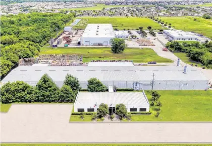  ?? Welcome Group ?? Seaboard Internatio­nal, a manufactur­er of oil and gas pressure control equipment, occupies a three-building industrial complex on Texas 288. Welcome Group acquired the complex.