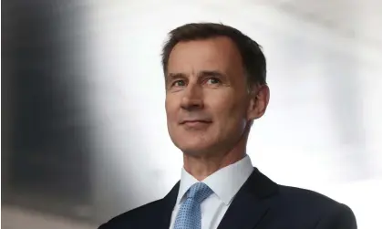  ?? Hollie Adams/Getty Images ?? ‘Jeremy Hunt’s majority shrank to 8,817 not because the Tory vote crumbled but because the anti-Tory vote got its act together.’ Photograph: