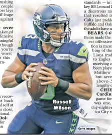  ?? Getty Images ?? Russell Wilson