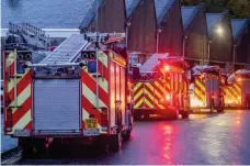  ?? ?? Emergency call: Fire crews helped out in Hawick