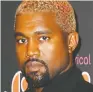  ??  ?? Kanye West