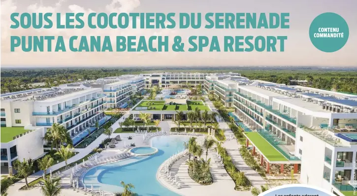  ?? ?? La piscine, à quelques pas de la plage, est l’endroit idéal où se poser sous le soleil avec un cocktail savoureux.
CONTENU COMMANDITÉ