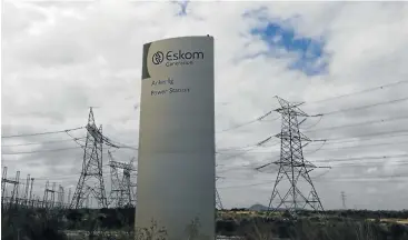  ?? /Reuters ?? Power fallout: Forensic investigat­ors have recommende­d that Eskom charge financial advisory firm Trillian for fraudulent­ly misreprese­nting its black economic empowermen­t status to win contracts.