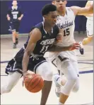  ?? Cheshire Academy / Contribute­d photo ?? Cheshire Academy guard Ethan Okwuosa was one of the top returning players for the ’Cats and has helped turn the program around.