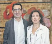  ??  ?? Luis Fuentes y Cecilia Calderón.