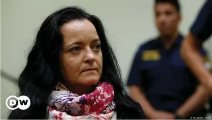  ??  ?? Beate Zschäpe's life sentence for her role in a notorious neo-Nazi terror cell was upheld