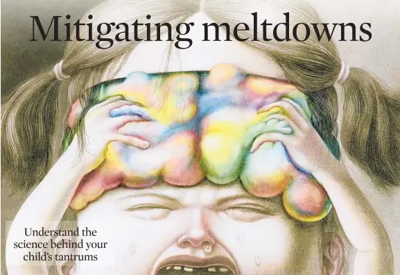  ?? ARMANDOVEV­E/THE NEWYORKTIM­ES ?? Meltdowns, common as they are among young children, are a complicate­d physiologi­cal response related to the brain’s threat detection system.