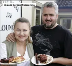  ??  ?? Ella and Bernard Swierczyna.