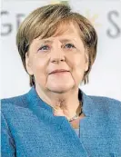  ??  ?? Figura. La canciller Merkel.