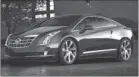  ??  ?? The Cadillac ELR offers plently of “gotta-have-it” factor, despite having the same powertrain as the Volt.