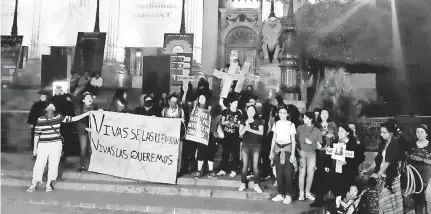  ?? / MIGUEL ÁNGEL MARTÍNEZ ?? Se reunirán en las escalinata­s de la Universida­d de Guanajuato