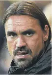  ??  ?? Norwich boss Daniel Farke.