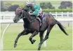  ?? Photo: TRISH DUNELL ?? On song: Colonel Carrera won easily at Te Rapa on Saturday.