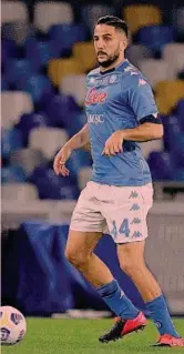  ?? ?? Konstatino­s “Kostas” Manolas, 32 anni, difensore greco, ha già giocato in Italia, nella Roma, tra il 2014 e il 2019, e nel Napoli, tra il 2019 e il 2022, per un totale di 216 presenze e 9 gol in Serie A