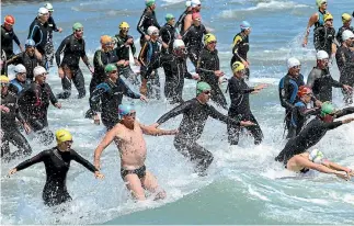  ?? PATRICK HAMILTON/STUFF ?? The Port Nelson Sea Swim Series is ready to start new season.