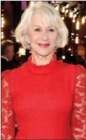  ??  ?? APPEAL: Dame Helen Mirren