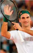  ?? DR ?? Federer recupera da lesão e promete voltar às quadras