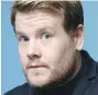  ??  ?? James Corden used humour to distract bullies in school.