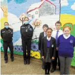  ??  ?? Colnbrook CofE Primary School pupils have been picked to be Mini Police.