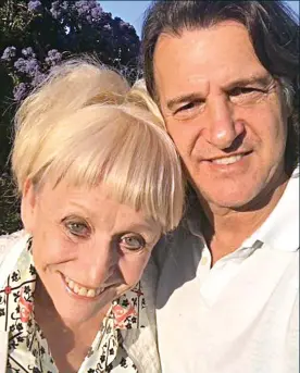  ??  ?? Barbara Windsor, 80, with her husband Scott Mitchell, 55