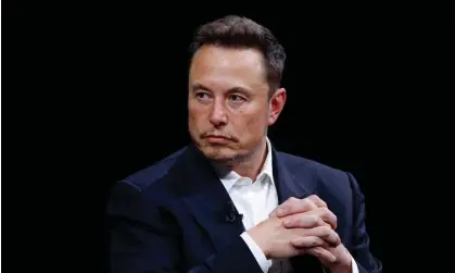  ?? ?? Elon Musk at the Viva Technology conference in Paris, France, on 16 June 2023. Photograph: Gonzalo Fuentes/Reuters