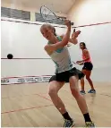  ??  ?? Young squash gun Kaitlyn Watts has joined the PSA pro tour.