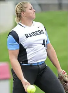  ?? Pittsburgh Post-Gazette ?? Seneca Valley all-state player Lexie Hames is a threat both on the mound and at the plate.